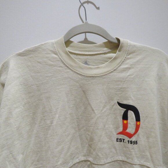 DISNEY Disney Parks Disneyland Resort Character Letters Spirit Jersey XS - Picture 3 of 11